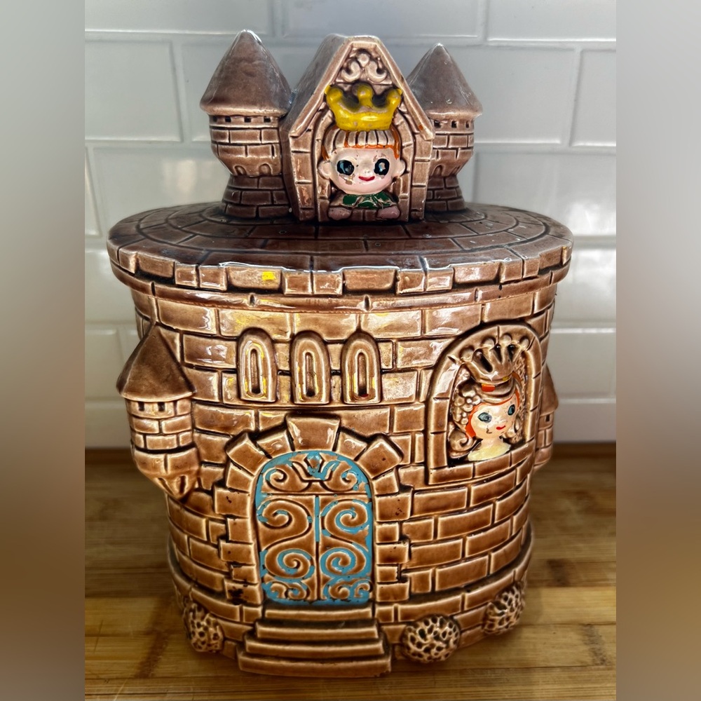 Vintage Ceramic Cookie Jar